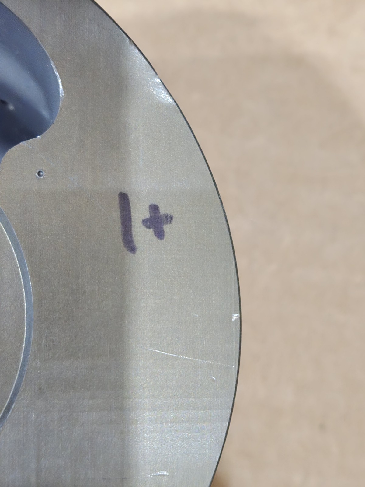 John Force Autographed Used Piston With COA