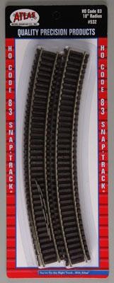 Atlas 532 18" Radius6pcs./card