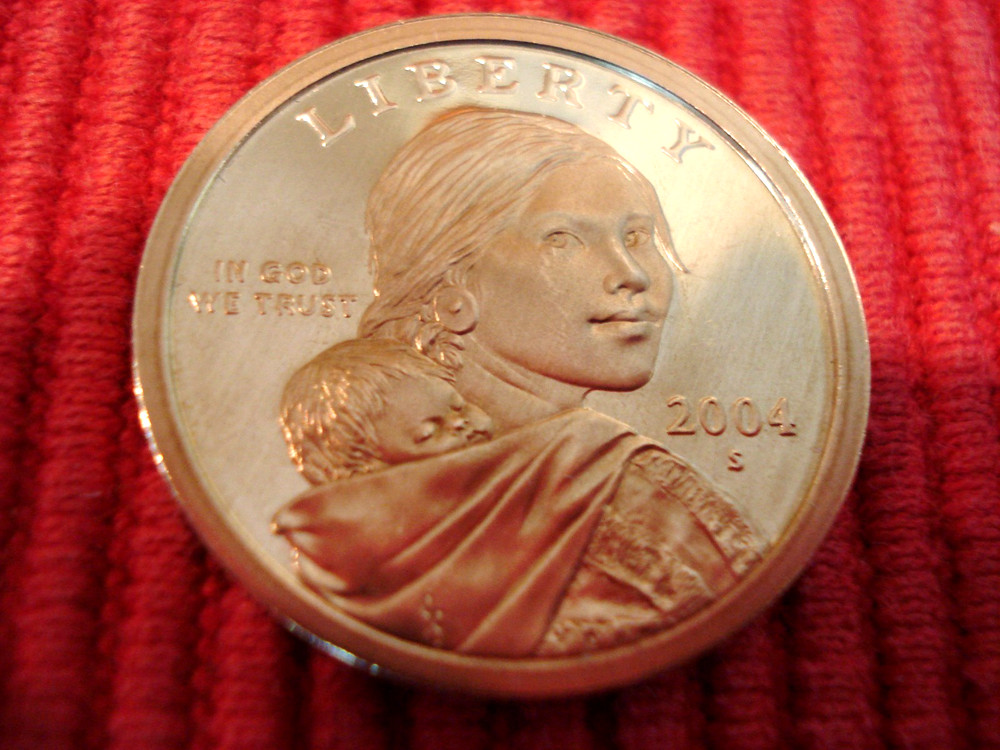 2004 S Sacagawea Native American Gem Proof Dollar