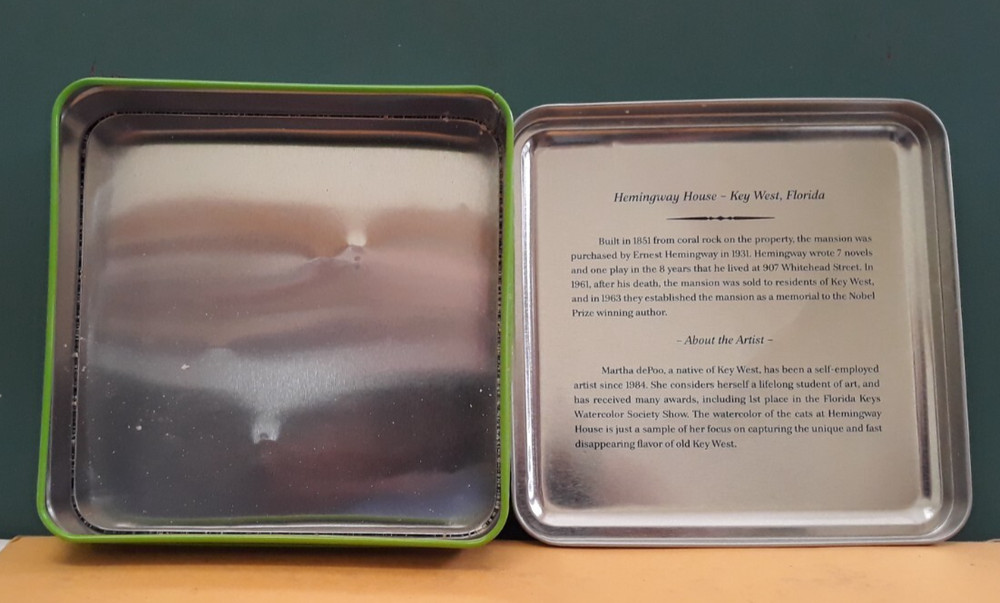 TIN - Hemingway House KEY WEST cookies NICE