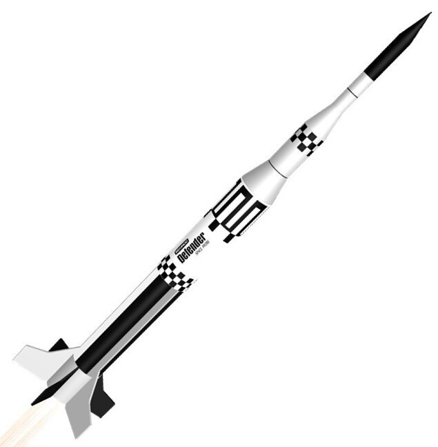 Semroc Flying Model Rocket Kit Defender™  SEM-KV-60