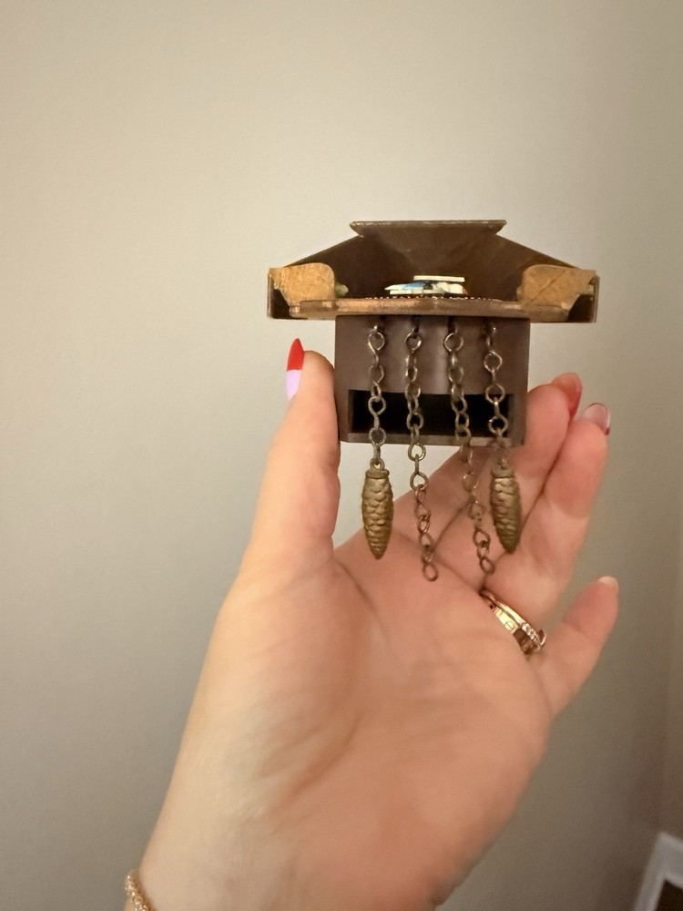 Mini Black Forest Wind Up Clock - Germany