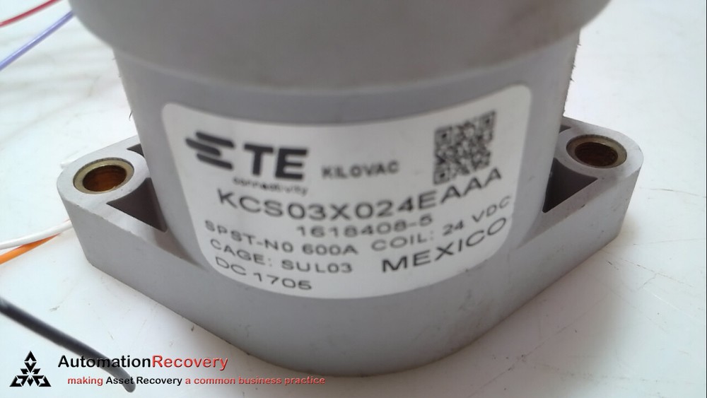 TE CONNECTIVITY KCS03X024EAAA RELAY CONTACTOR, NEW* #283132