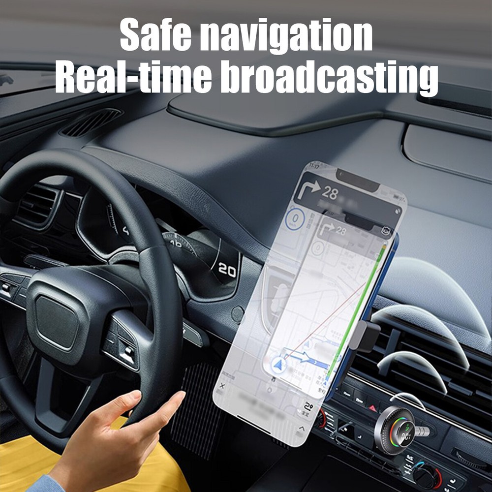 For Car Headphone iPod Bluetooth5.3 Transmitter Call Music Receiver AUX Adapter*