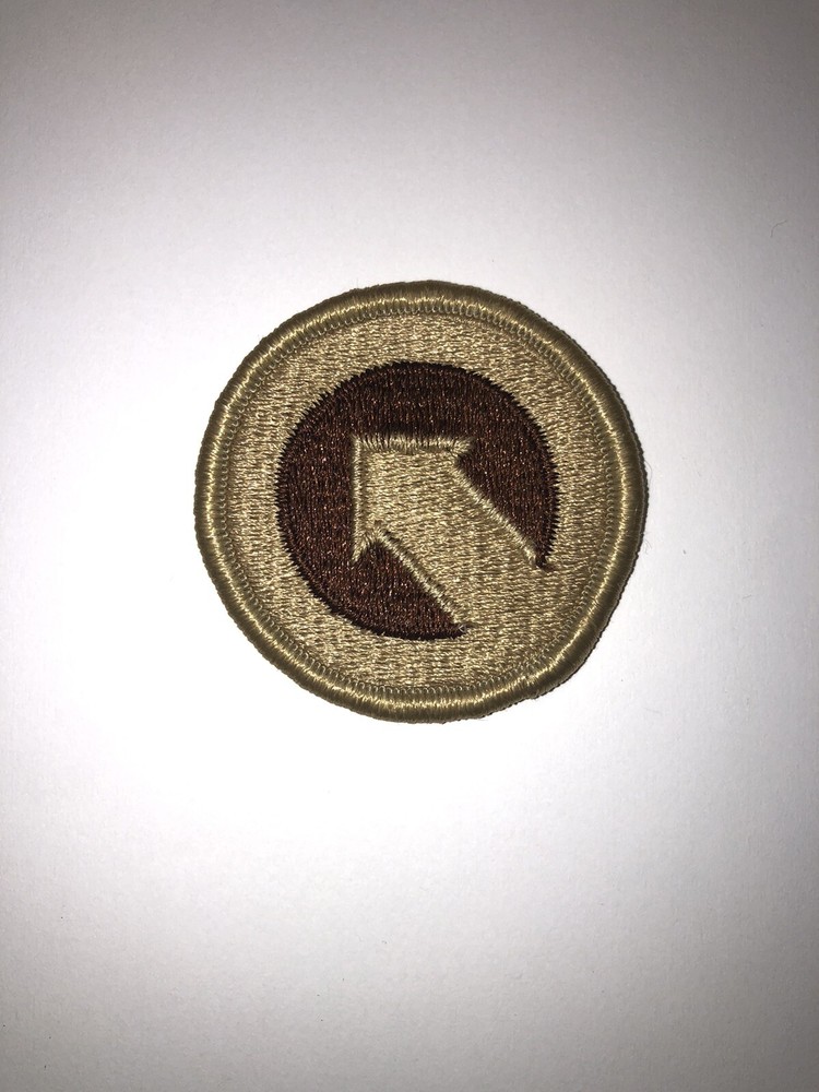 1st Logistics Command Desert Tan & Brown U.S. Army Shoulder Patch