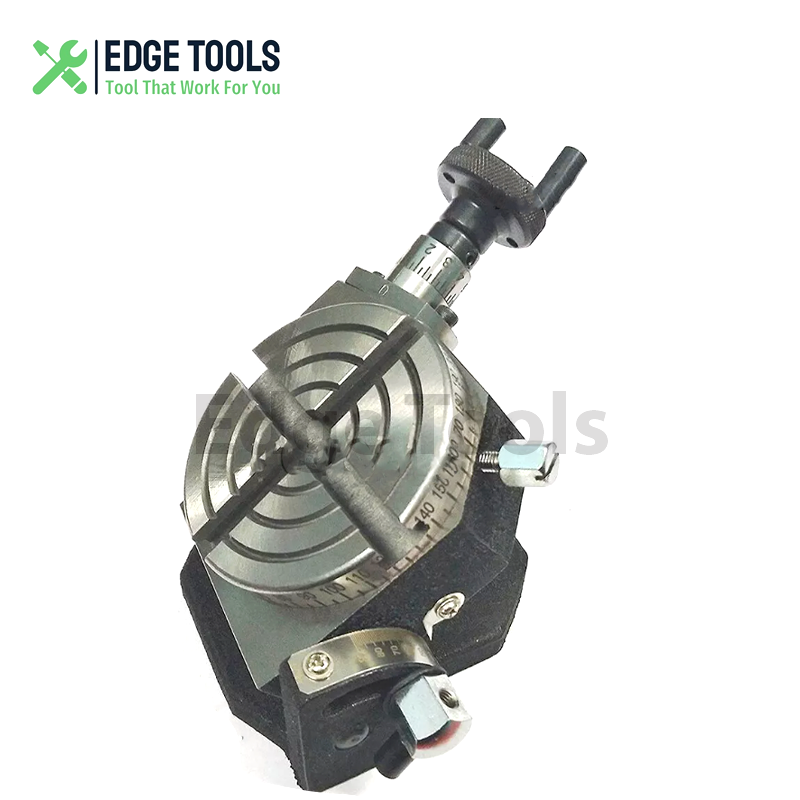 3"/75mm Tilting Rotary Table With 65 mm Mini Lathe Chuck For Milling Machine USA