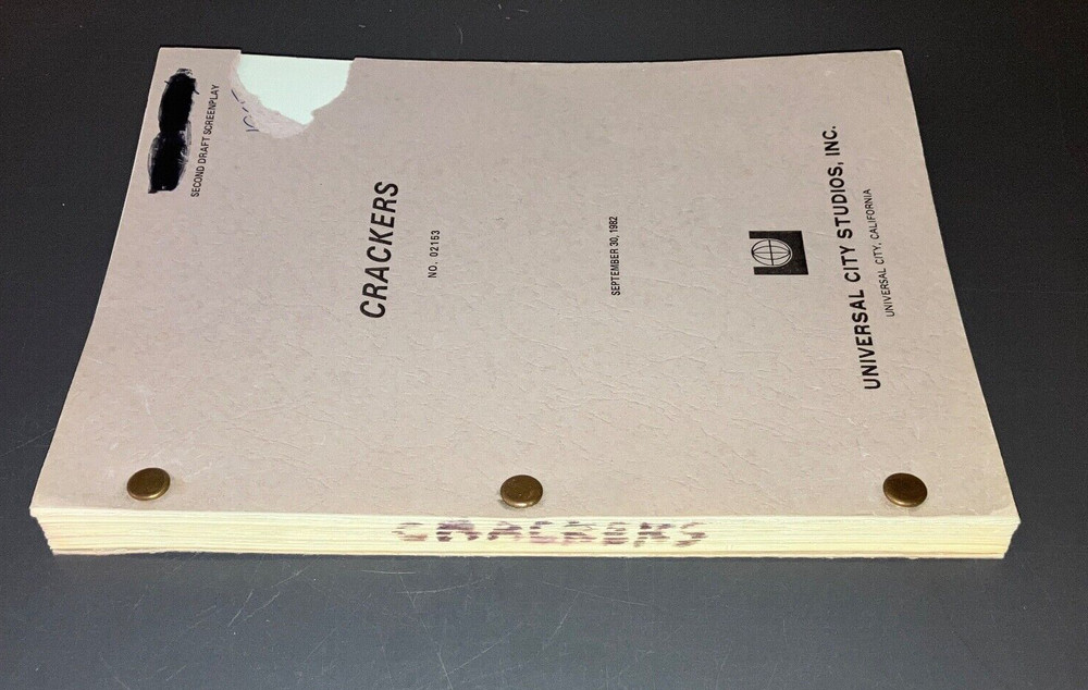 CRACKERS (9/30/82) Louis Malle Second Draft Production Script + COA!