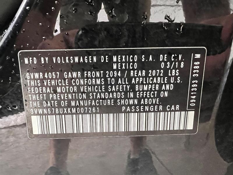 Camera/Projector Rear Camera Fits 19 JETTA 2536750