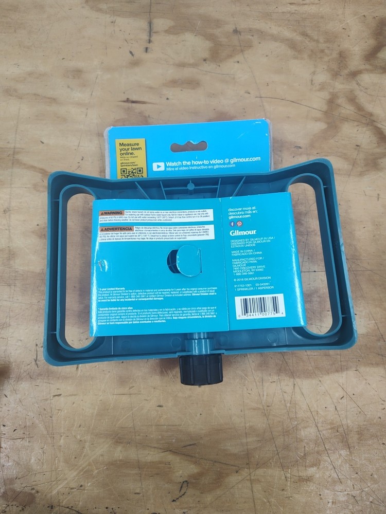 GILMOUR FIVE PATTERN LAWN SPRINKLER