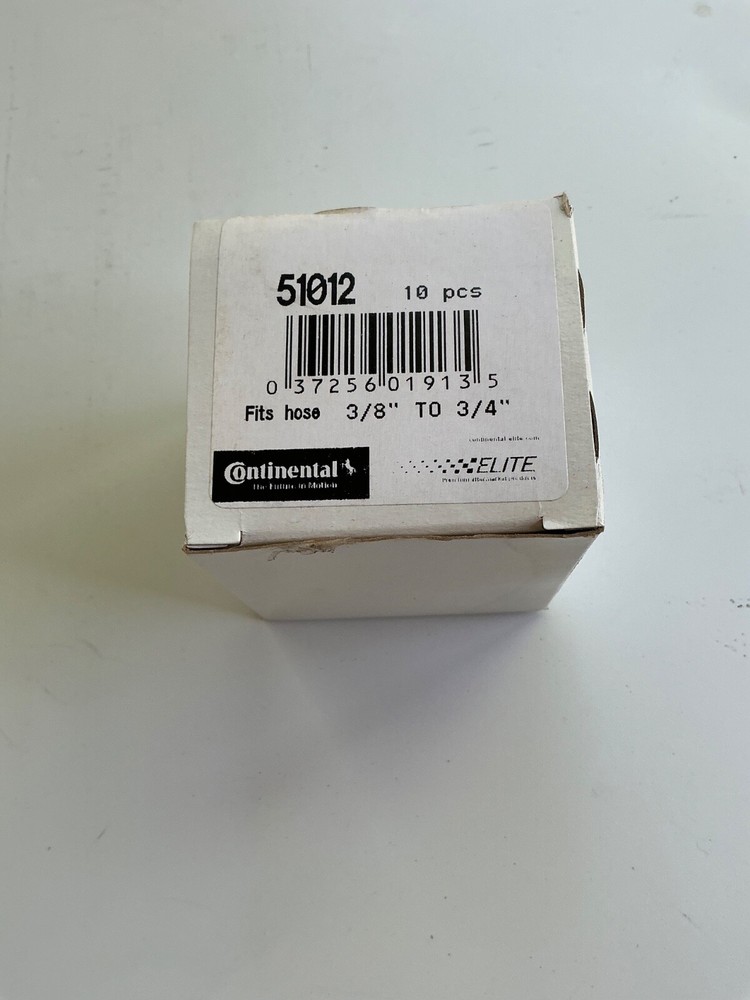 Genuine Continental Hose Clamp 51012 10 pack