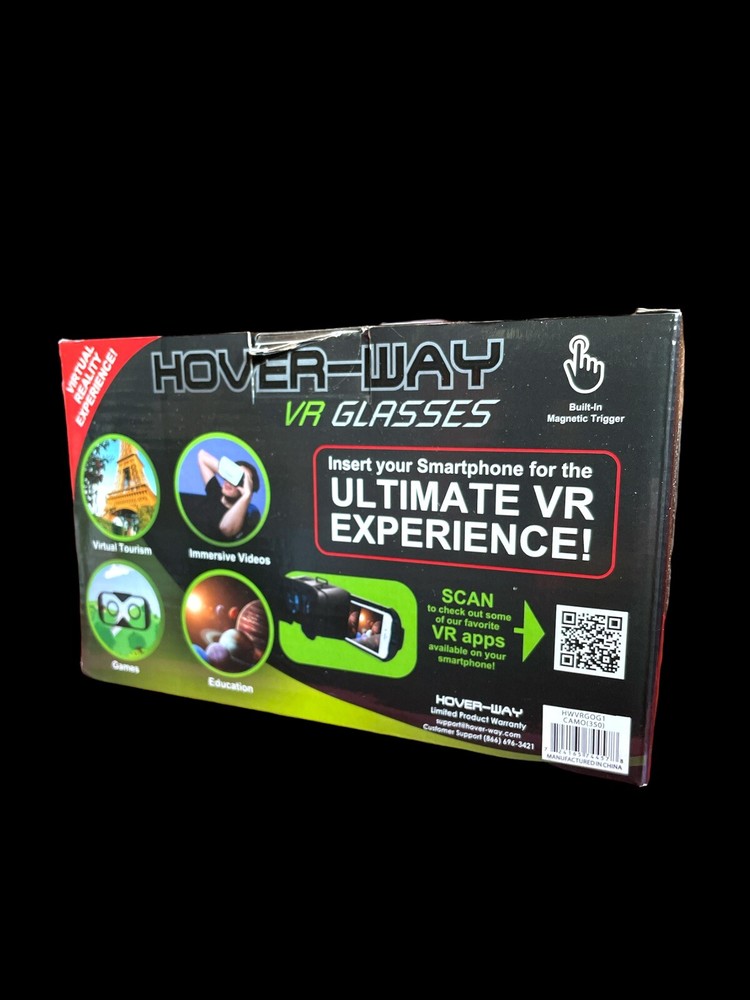 New! Hover-Away VR Glasses