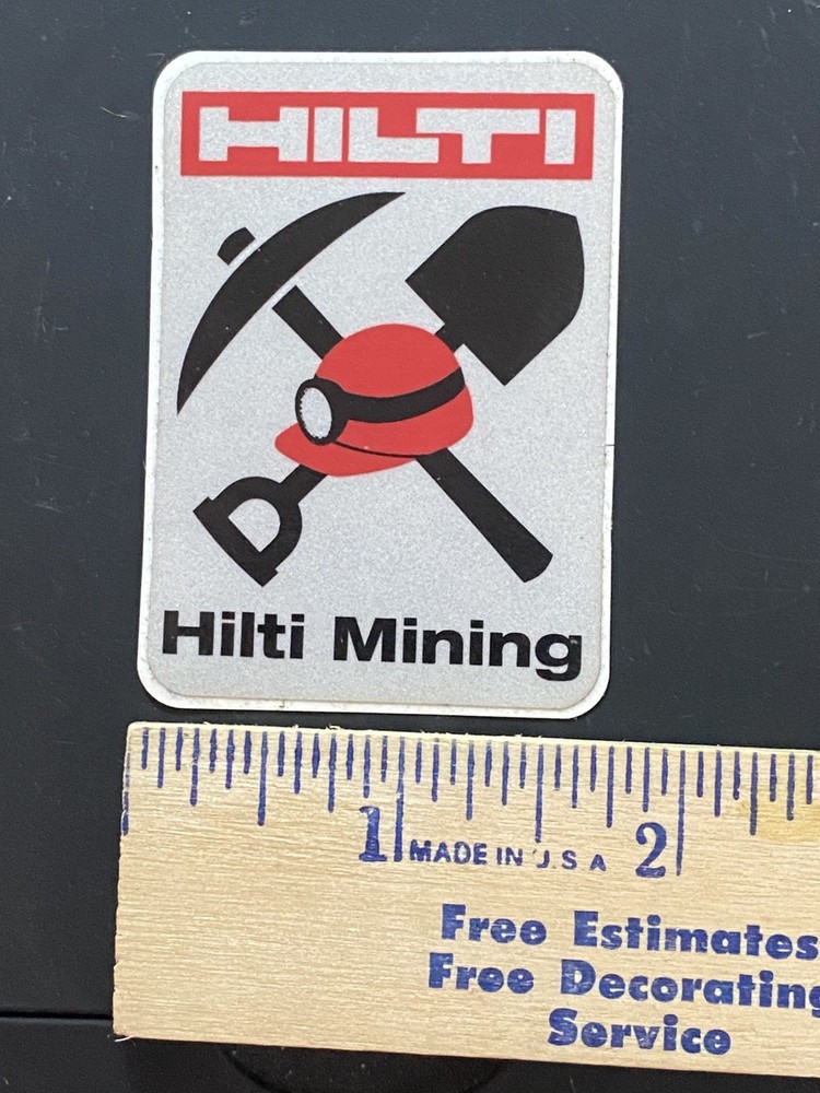 Hilti COAL MINING STICKER