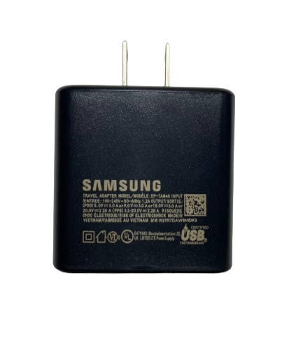 Samsung 45W USB-C Super Fast Charger (Black) EP-TA845