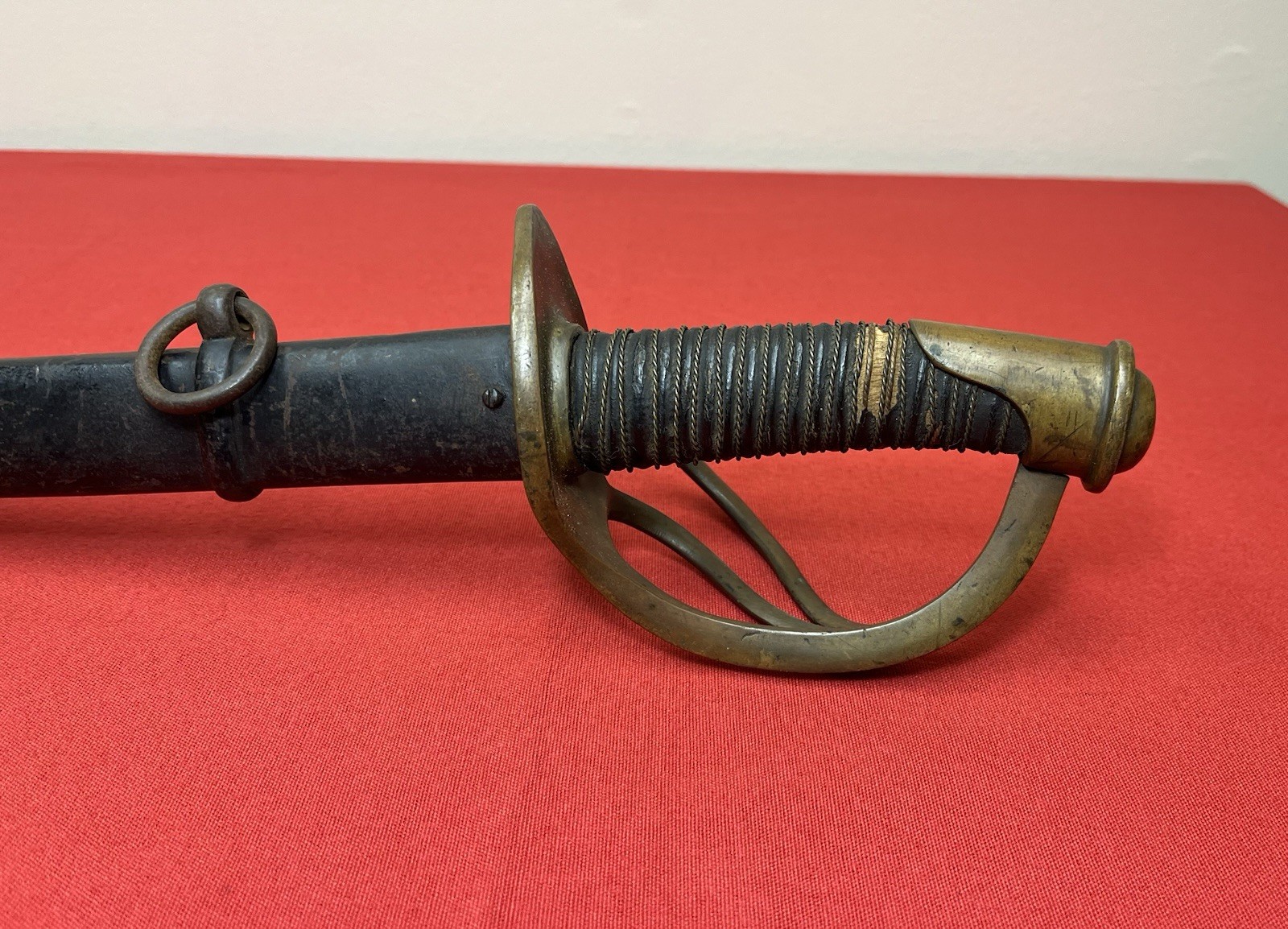 M1860 U.S. Civil War Cavalry Saber Sword Used Free Shipping