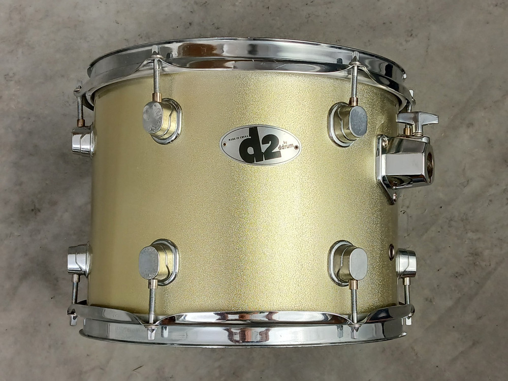 DdRUM D2 12" SILVER TOM DRUM