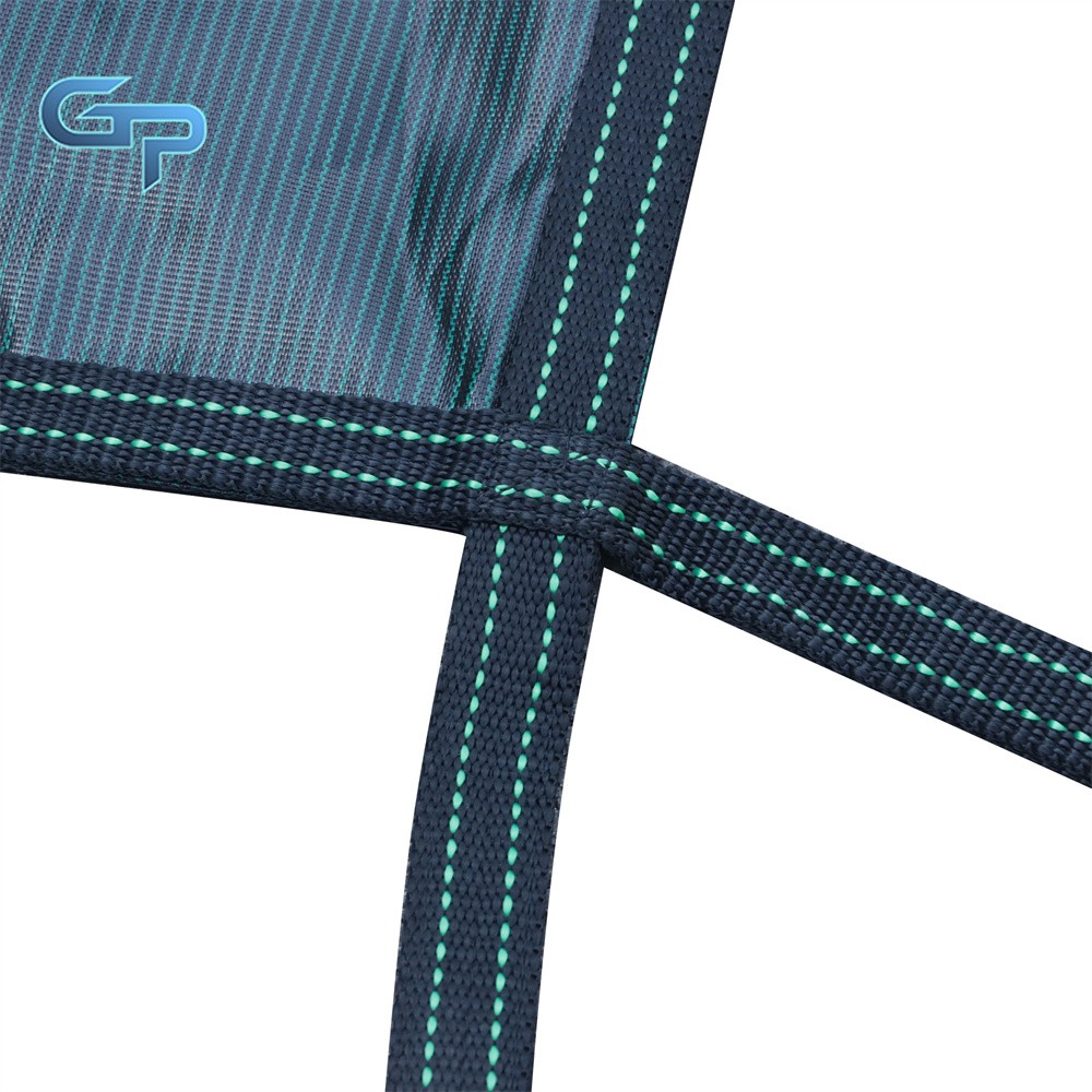 Solid Rectangular Pool Safety Cover With 4'x8' Right Step and Drain For 20x40FT