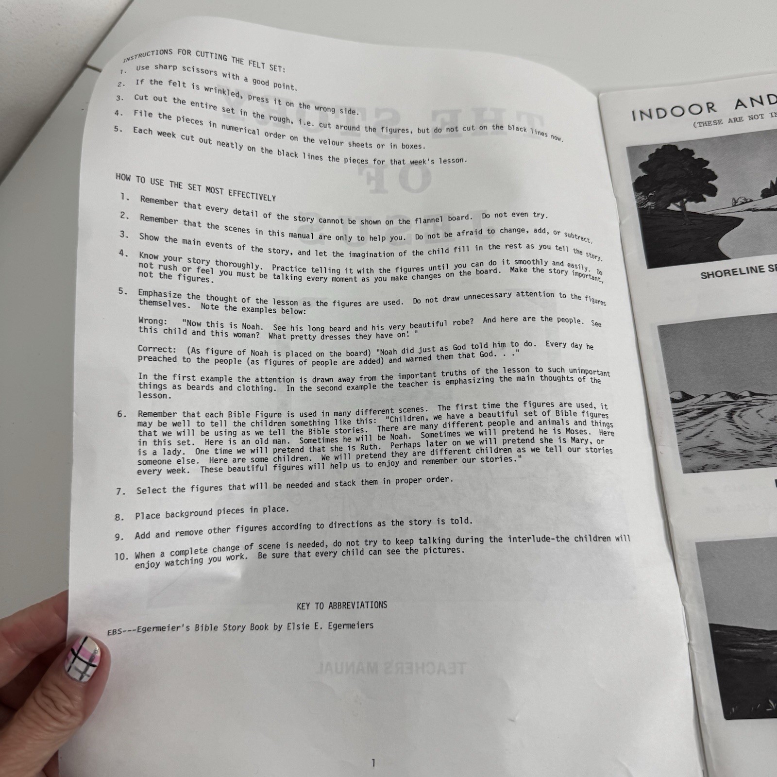 Vtg Flannelgraph Set Story Of Jesus 66 Felt Figures Plus Manual Bible Homeschool