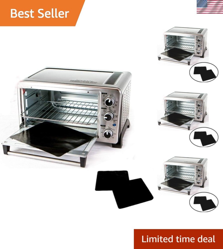 Versatile 11" Dishwasher Safe Toaster Oven Liners – Ultimate Kitchen Accessory