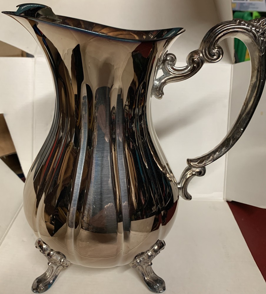 Vintage - Sheffield Silver (plated) Water Pitcher #8506