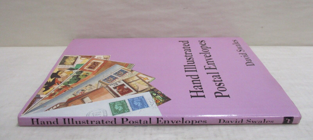 Hand Illustrated Postal Envelopes by David Swales Hardcover Philatelic Book 1996