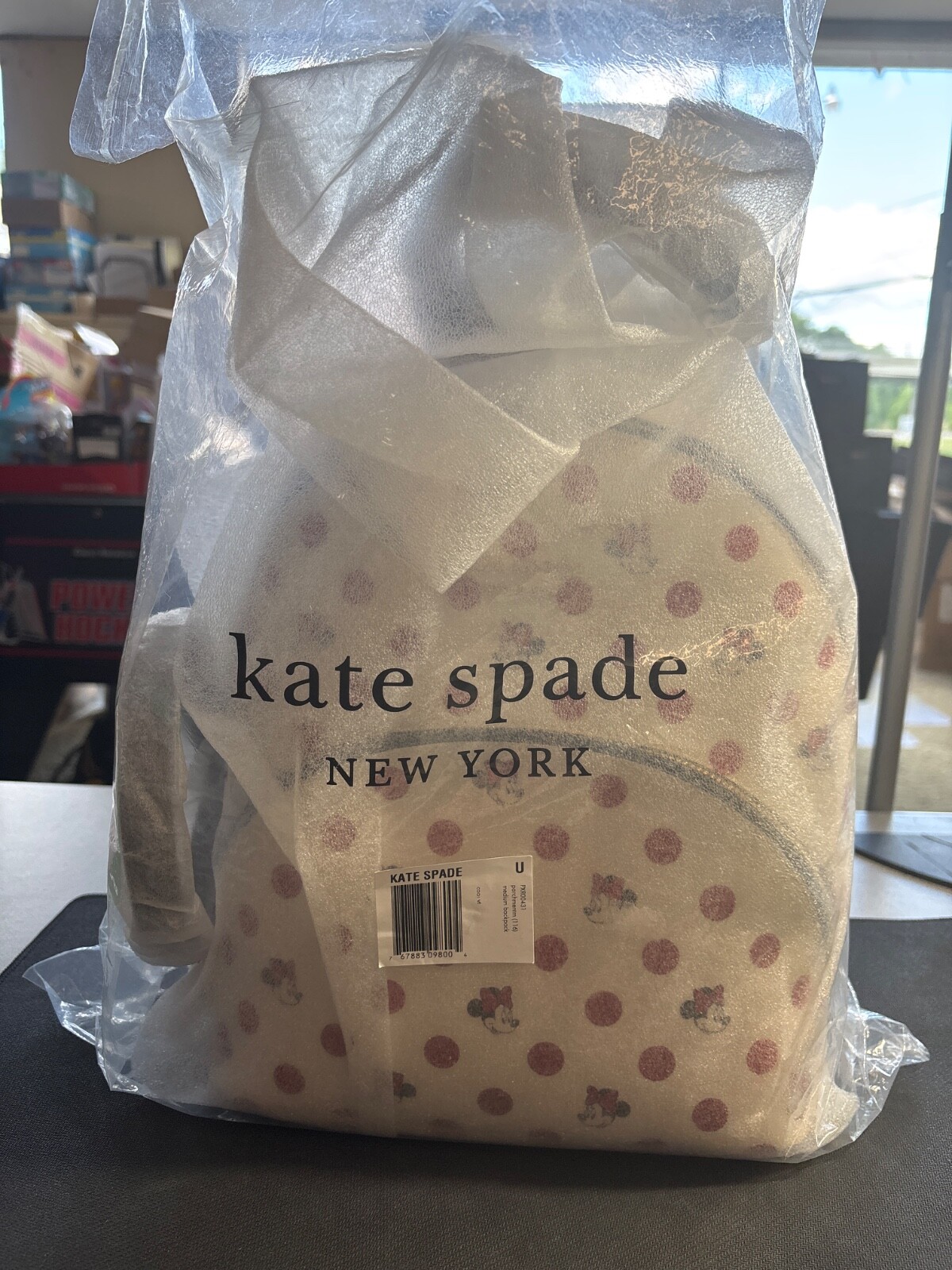 Disney Minnie Mouse Polka Dot Backpack by Kate Spade New York -- Brand new!!!
