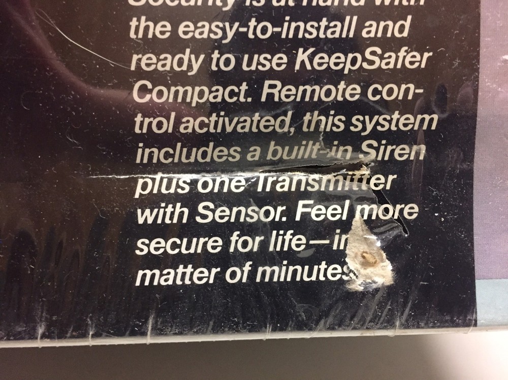Schlage Keepsafer Compact Home & Apartment Security System w/ Remote 71-151