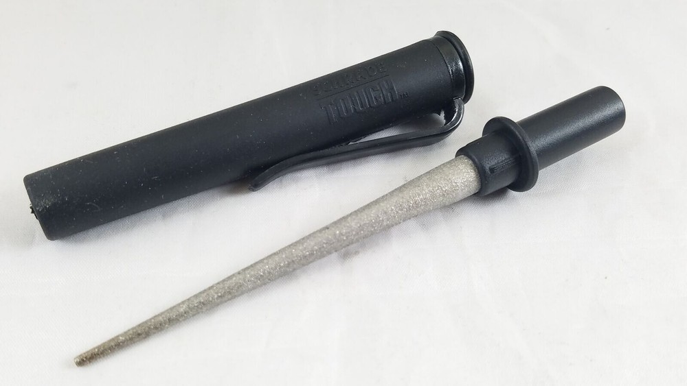 Schrade Old Timer Diamond Pocket Knife Sharpener Rod Stick Sharpening SCHDDS