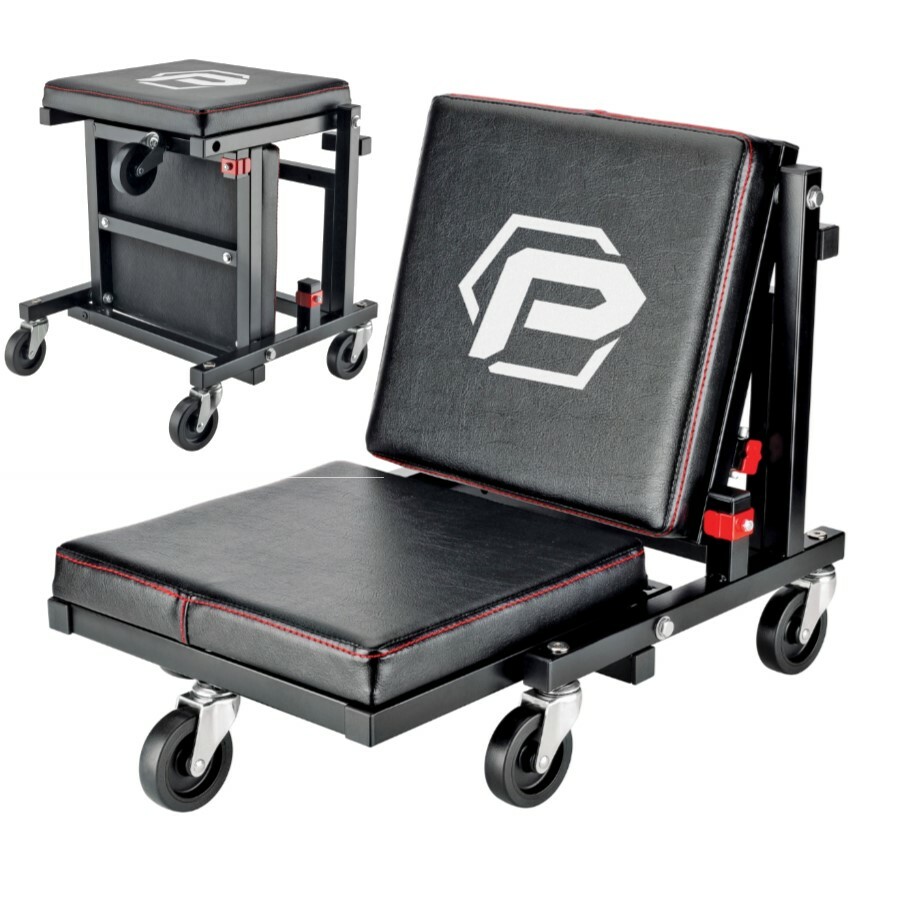 Powerbuilt 2-in-1 Low Creeper Seat Roller Stool - 240298