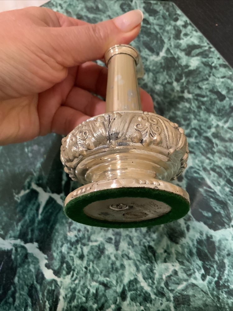 Vintage Ronson Silverplated “Decanter” Table Lighter