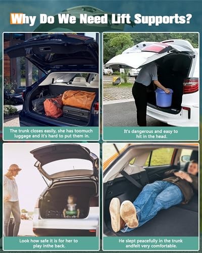 Hood Lift Supports Replacement Struts Gas Springs Shocks Fit for Nissan