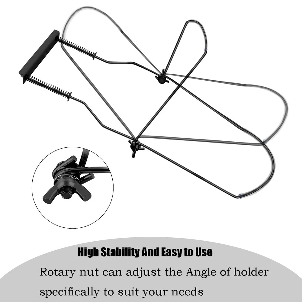 Harmonica Holder Set with Key of C Diatonic Blues Harmonica Adjustable