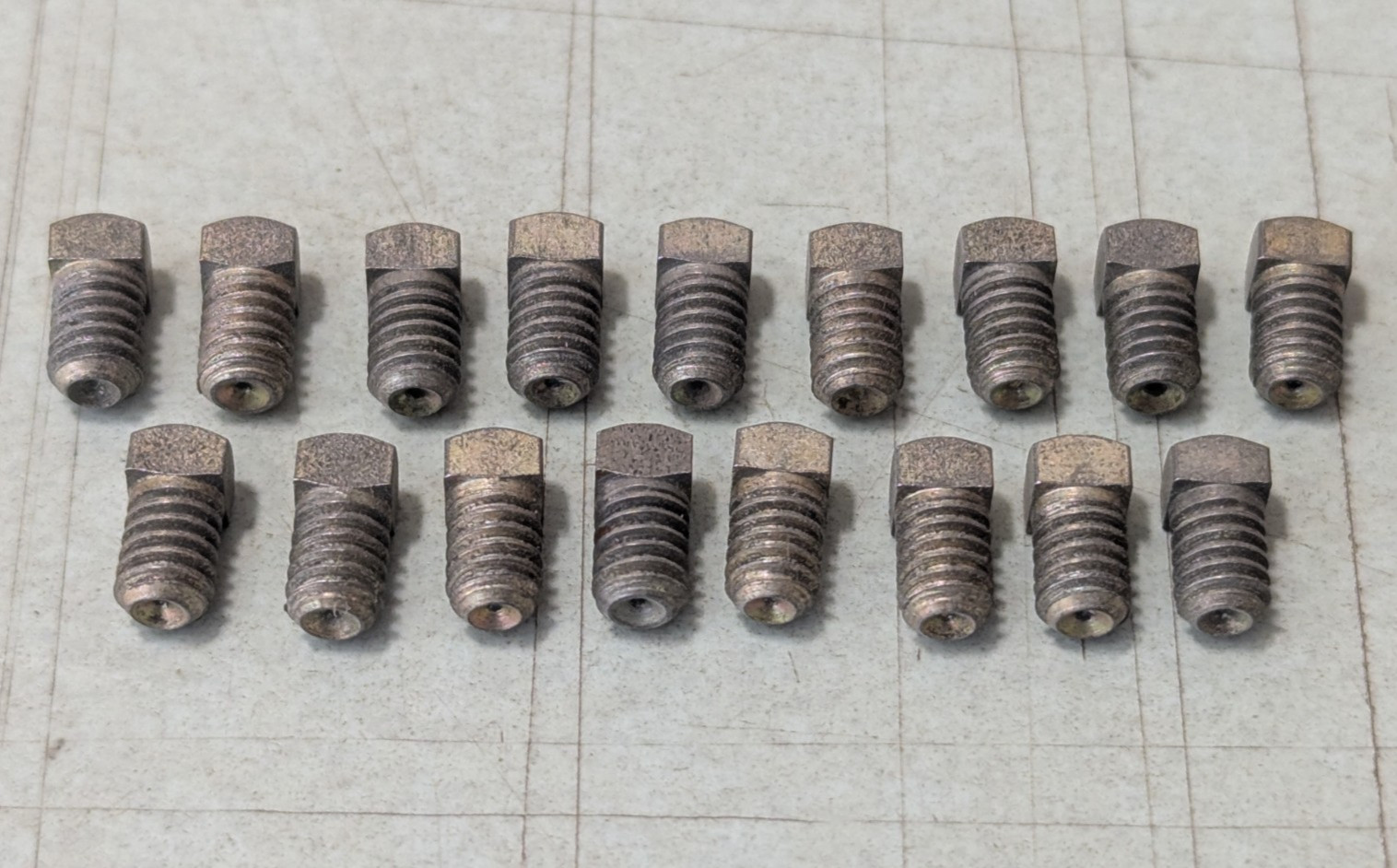 Lot of 17 Genuine Mercury Set Screws 10-20518 NEW OEM