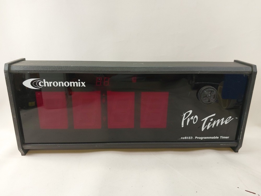 CHRONOMIX PRO TIME CC8152 PROGRAMMABLE TIMER Used. Untested.