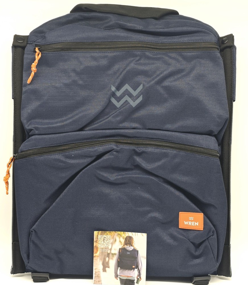 Wren Backpack Cooler Chair (Navy Blue)