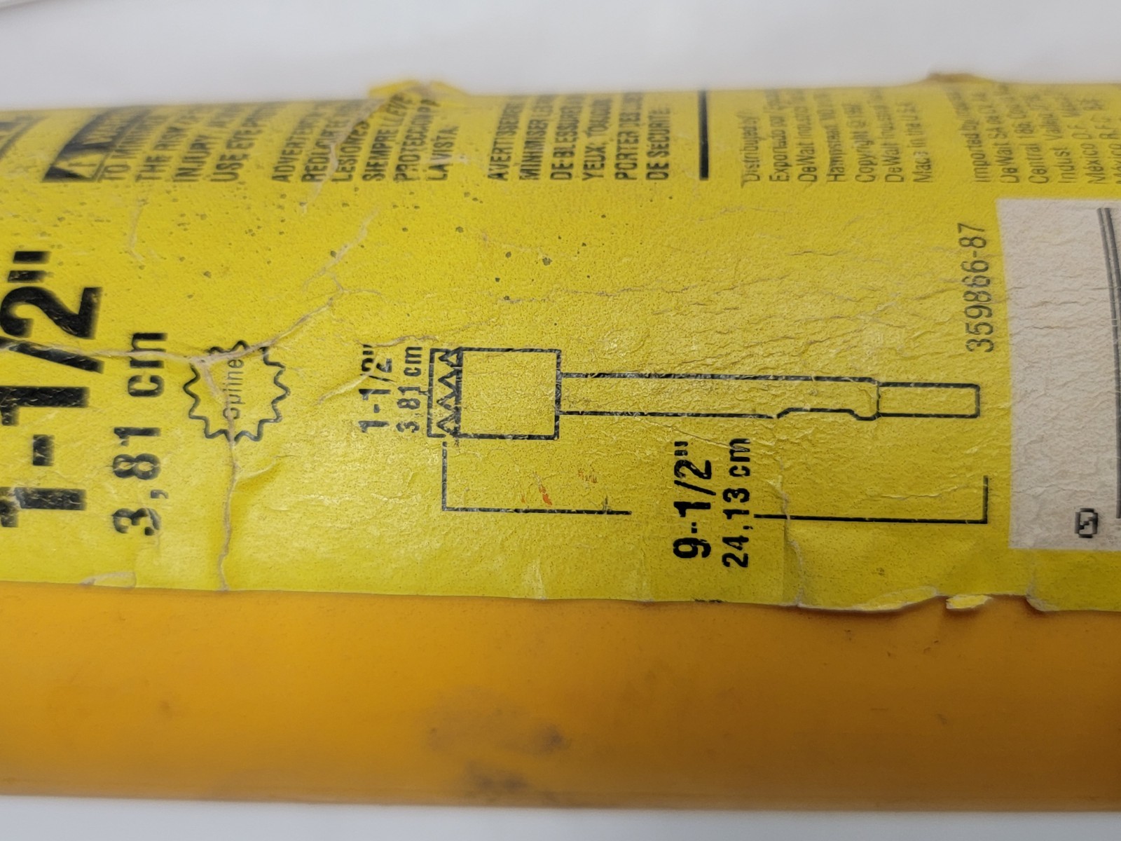 Dewalt Bush Hammer Bit Model # DW5782