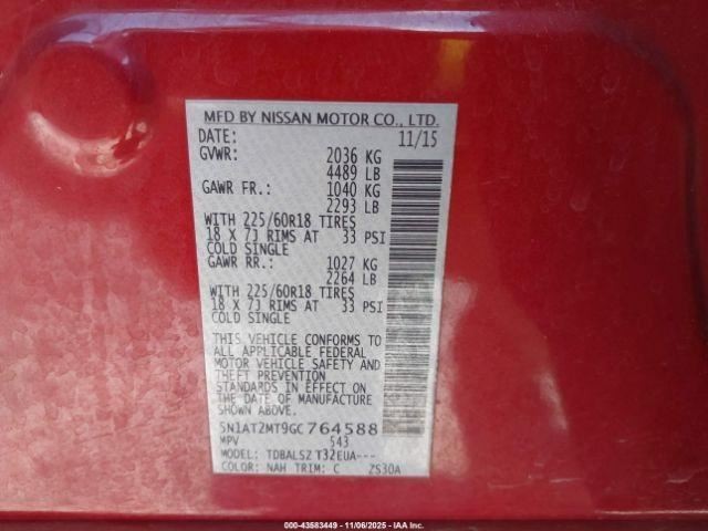 Alternator Fits 14-20 ROGUE 738887