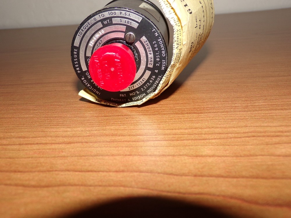 Thomas Edison Torque Pressure Indicator 217-13241