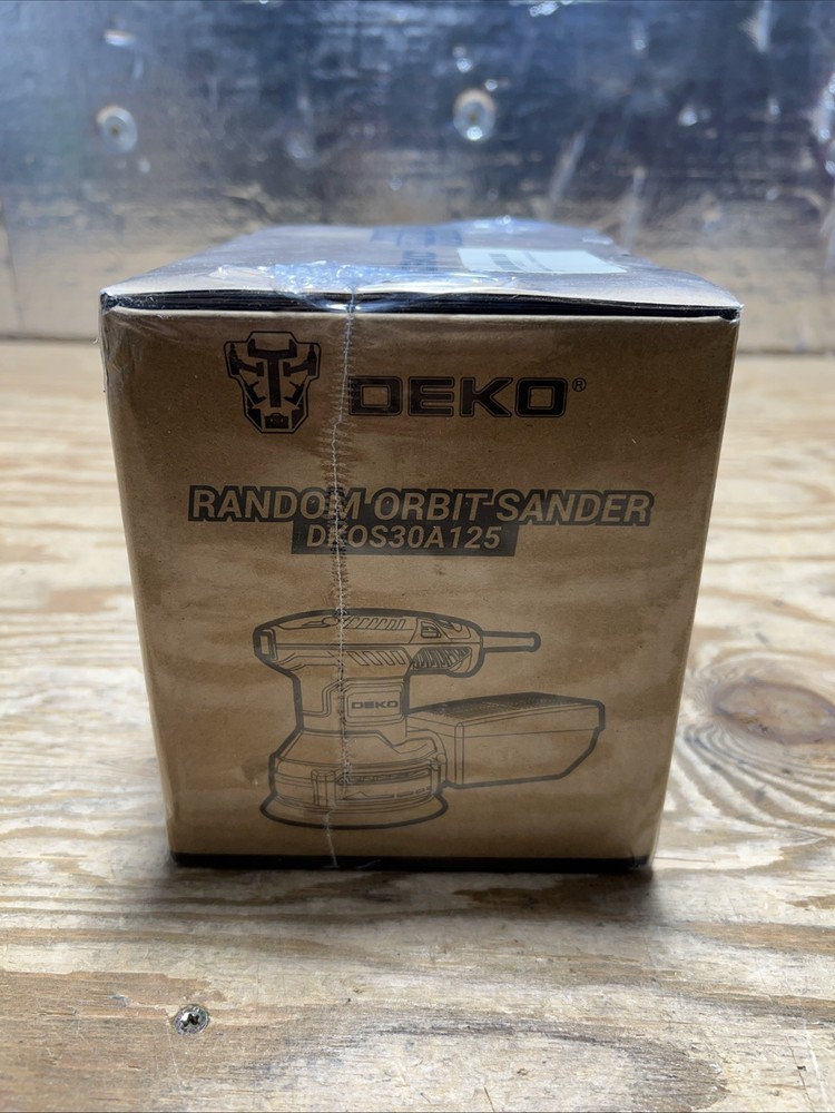Deko Random Orbit Sander DKOS30A125 RED