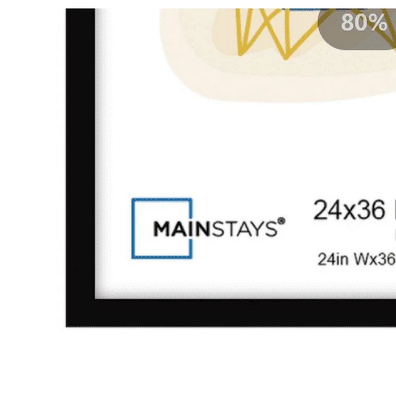 Mainstays 24x36 Basic Black Poster Frame