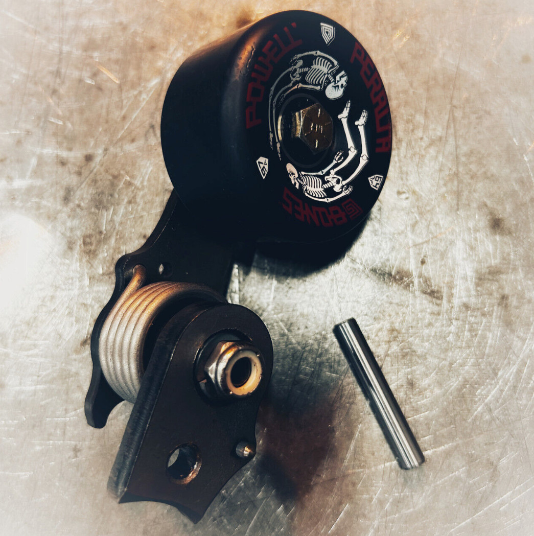 MONSTERCRAFTSMAN Motorcycle Chain Tensioner Weld-On Powell Chopper Bobber Cafe