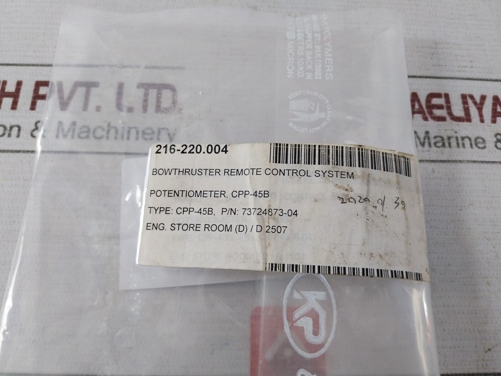 MIDORI PRECISIONS CPP-45B Green Pot Potentiometer Angle Sensor 73724873-04