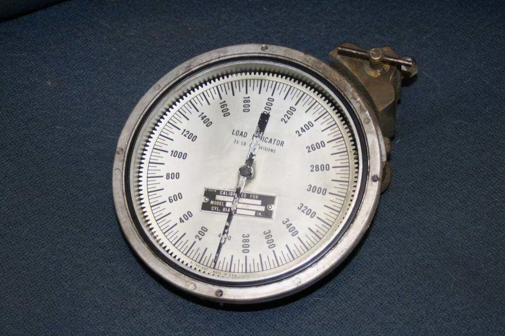 6" GAUGE 0-4K PSI