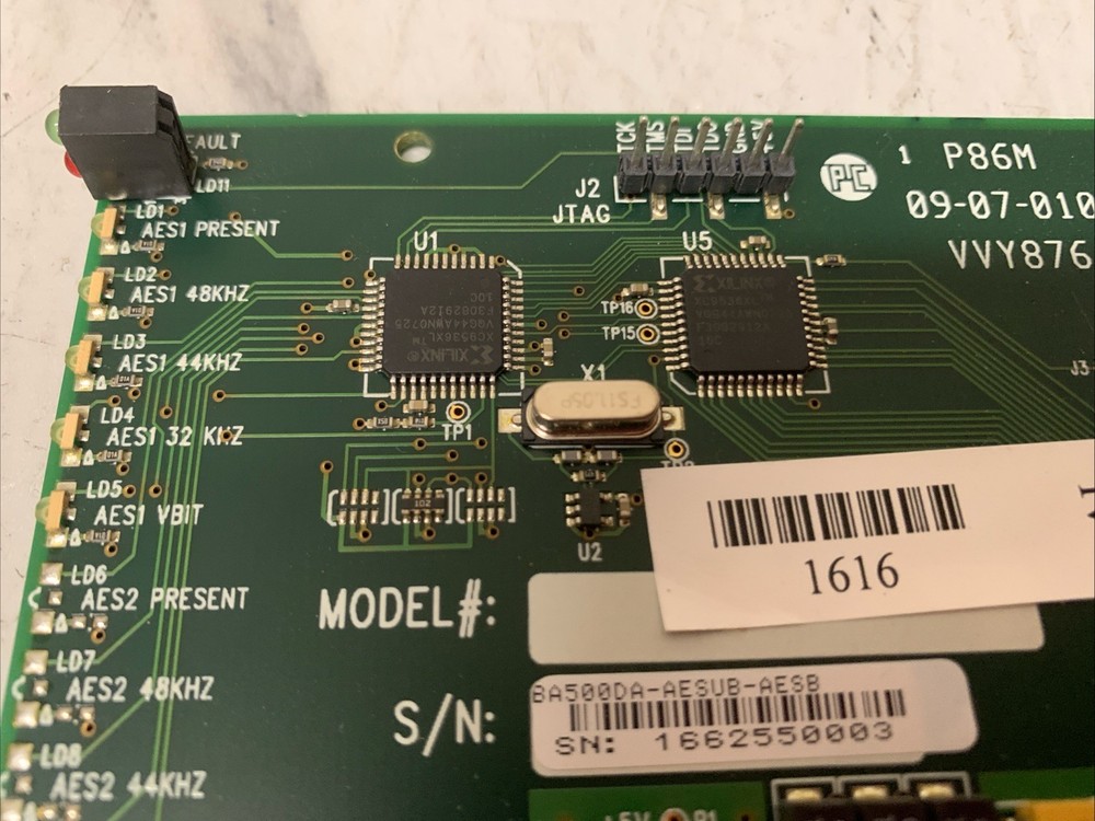 Evertz (A)500DA-AES-UB Audio Distribution Amplifier Card