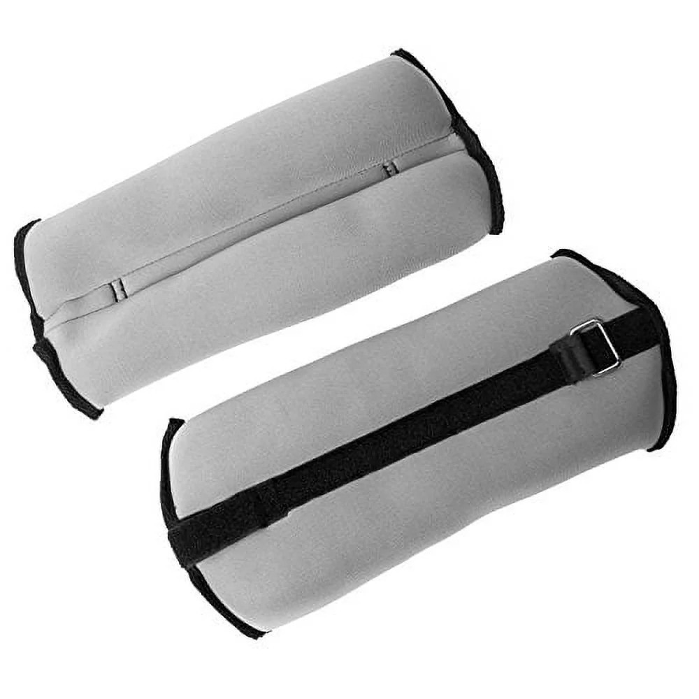 Ankle Wrist Weights Set Adjustable Pair 2 lb for Exercise Walking Running