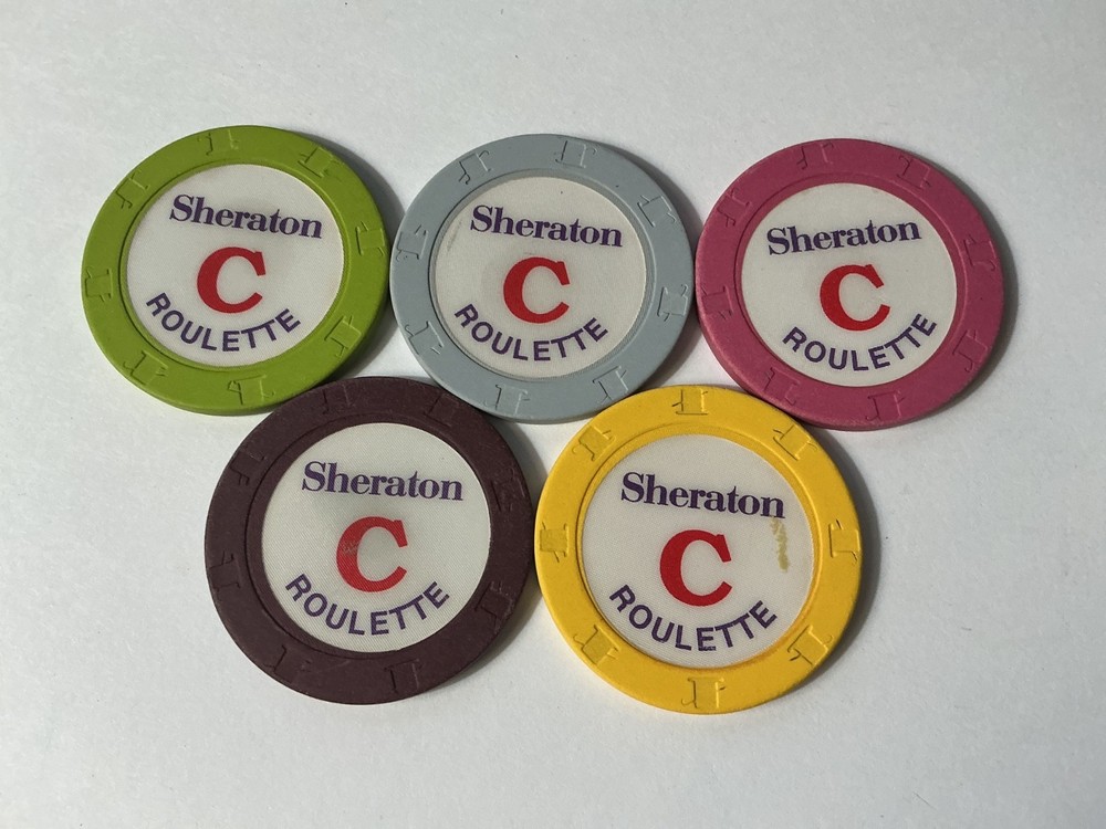 Sheraton tunica roulette chips