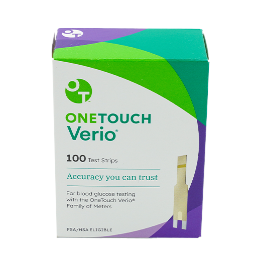 OneTouch Verio Test Strips 100 Count