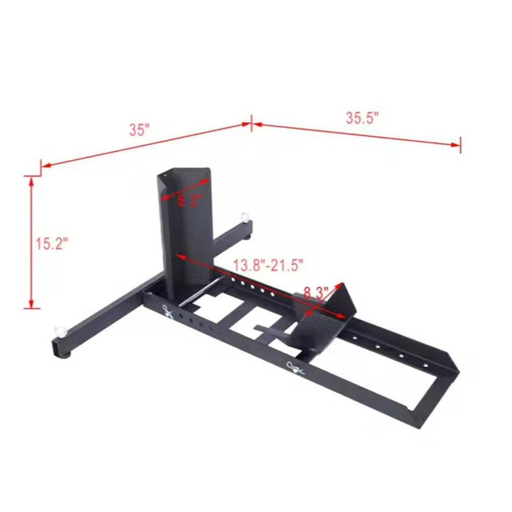 Motorcycle Wheel Chock Replacement High Performance Sturdy Easy Installation