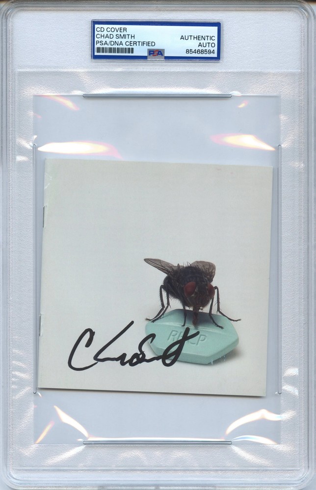 Chad Smith Signed Autographed CD Cover "I'm with You" PSA/DNA Authenticated
