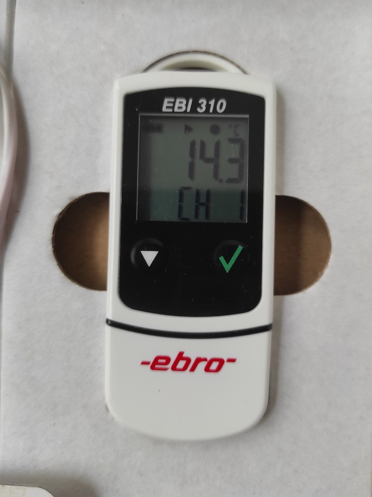 EBRO EBI 310 Temperature Data Logger + TPX 250 Probe (-80°C)