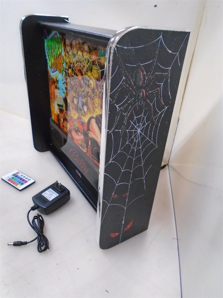 Bally Elvira Scared Stiff Pinball Head LED Display light box